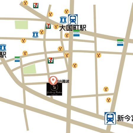 Sr Namba -Sanctuary Residence- Osaka Zewnętrze zdjęcie